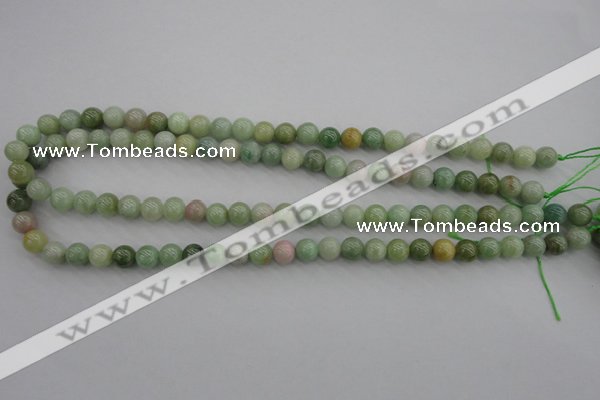 CBJ602 15.5 inches 8mm round jade beads wholesale