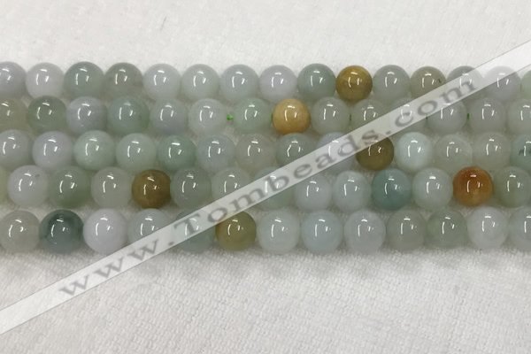 CBJ622 15.5 inches 8mm round jade beads wholesale