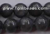 CBJ652 15.5 inches 10mm round black jade beads wholesale