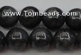 CBJ658 15.5 inches 10mm round black jade beads wholesale