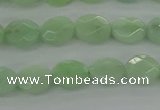 CBJ68 15.5 inches 7*9mm faceted oval jade gemstone beads