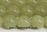 CBJ750 15 inches 12mm round hetian jade gemstone beads