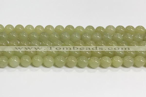 CBJ750 15 inches 12mm round hetian jade gemstone beads