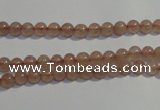 CBQ01 15.5 inches 4mm round strawberry quartz beads wholesale