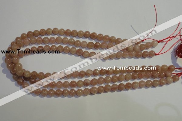 CBQ02 15.5 inches 6mm round strawberry quartz beads wholesale