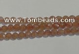 CBQ08 15.5 inches 6mm faceted round strawberry quartz beads