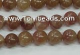 CBQ203 15.5 inches 10mm round strawberry quartz beads wholesale