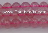 CBQ481 15.5 inches 6mm round strawberry quartz beads wholesale