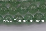 CBQ492 15.5 inches 8mm round green strawberry quartz beads