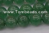 CBQ498 15.5 inches 10mm round green strawberry quartz beads