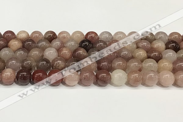 CBQ731 15.5 inches 10mm round strawberry quartz beads wholesale