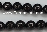 CBS553 15.5 inches 10mm round AA grade black spinel beads