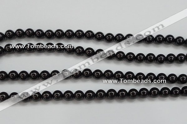 CBS553 15.5 inches 10mm round AA grade black spinel beads