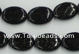 CBT09 16 inches 13*18mm oval natural biotite beads wholesale