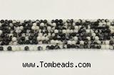 CBW170 15.5 inches 4mm round black & white jasper gemstone beads wholesale