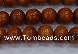 CBW502 15.5 inches 8mm round bayong wood beads wholesale