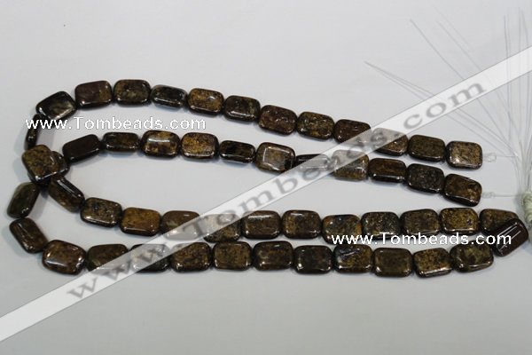 CBZ236 15.5 inches 12*16mm rectangle bronzite gemstone beads