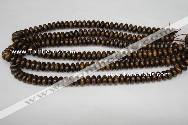 CBZ400 15.5 inches 5*8mm rondelle bronzite gemstone beads