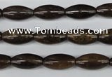 CBZ405 15.5 inches 8*16mm rice bronzite gemstone beads