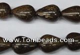 CBZ414 15.5 inches 13*18mm teardrop bronzite gemstone beads