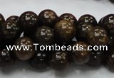 CBZ51 15.5 inches 10mm round bronzite gemstone beads wholesale