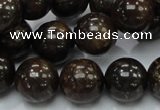 CBZ53 15.5 inches 14mm round bronzite gemstone beads wholesale