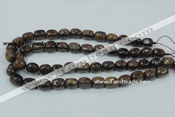 CBZ61 15.5 inches 12*15mm nugget bronzite gemstone beads