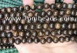 CBZ620 15.5 inches 8mm round bronzite beads wholesale