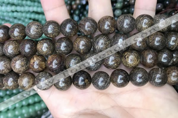 CBZ622 15.5 inches 12mm round bronzite beads wholesale