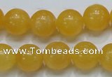 CCA15 15.5 inches 16mm round yellow calcite gemstone beads wholesale