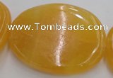 CCA30 15.5 inches 35*38mm – 40*42mm freeform calcite gemstone beads