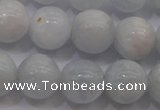 CCA403 15.5 inches 10mm round blue calcite beads wholesale