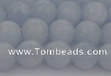 CCA407 15.5 inches 10mm round blue calcite gemstone beads