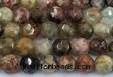 CCB1250 15 inches 4mm faceted round gemstone beads