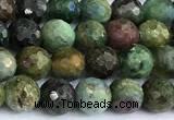 CCB1280 15 inches 6mm faceted round gemstone beads