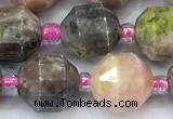 CCB1462 15 inches 9mm - 10mm faceted gemstone beads