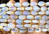 CCB2516 15 inches 9*14mm faceted marquise opalite beads wholesale