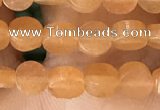 CCB512 15.5 inches 4mm coin red aventurine beads wholesale