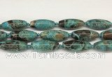 CCB784 15.5 inches 15*38mm - 16*40mm rice ocean agate beads