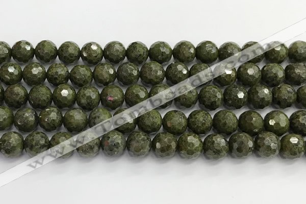 CCB793 15.5 inches 10mm faceted round gemstone beads wholesale