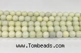 CCB830 15.5 inches 10mm round ivory jasper gemstone beads wholesale