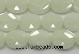 CCB933 15.5 inches 8*10mm faceted oval luminous beads