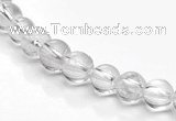 CCC06 15.5 inches 6mm round white crystal beads Wholesale