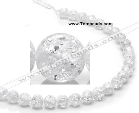 CCC15 grade A 10mm round white crystal beads Wholesale