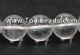CCC206 15.5 inches 16mm round grade AB natural white crystal beads