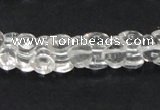 CCC239 9*12mm double heart-shaped grade AB natural white crystal beads