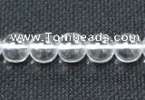 CCC259 15.5 inches 10mm round grade A natural white crystal beads