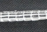 CCC260 15.5 inches 8*8mm cube grade A natural white crystal beads