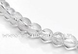 CCC35 15.5 inches 4mm round white crystal beads Wholesale