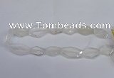 CCC755 15.5 inches 18*25mm - 25*35mm freeform white crystal beads